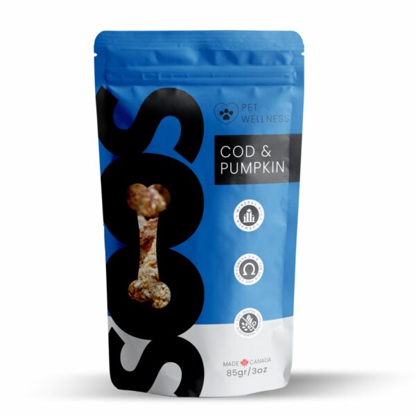 Cod & Pumpkin Treats - Soos Wellness