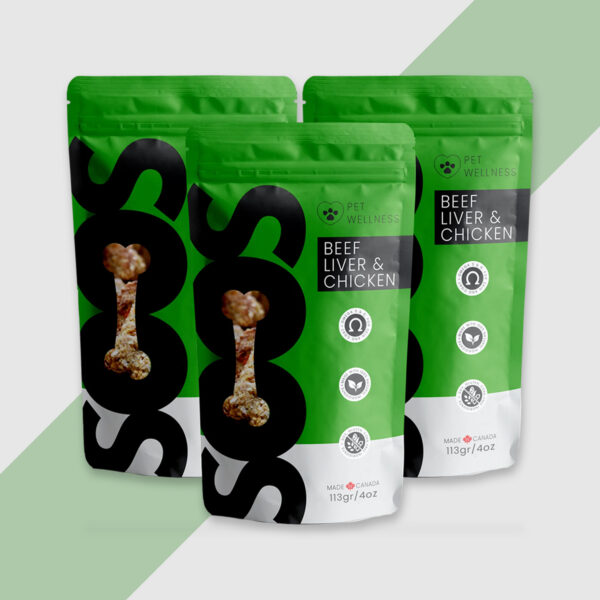 Beef Liver & Chicken Treats - Soos Wellness