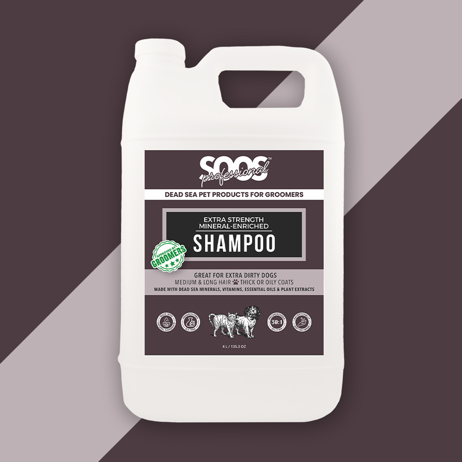 Extra Strength Mineral Rich Pet Shampoo