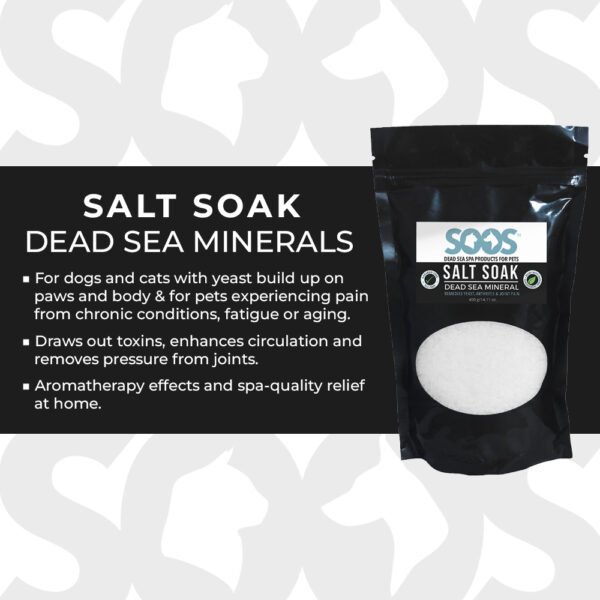 Dead Sea Mineral Salt Soak - 400GM